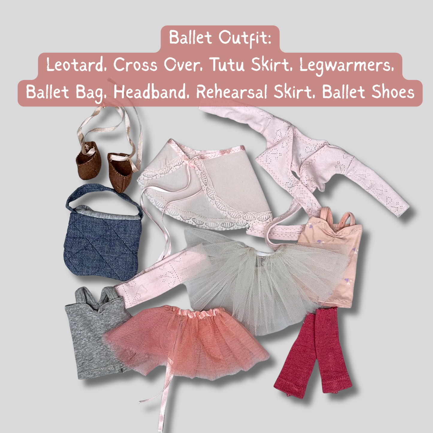 Storytime Doll + 3 Outfits Bundle