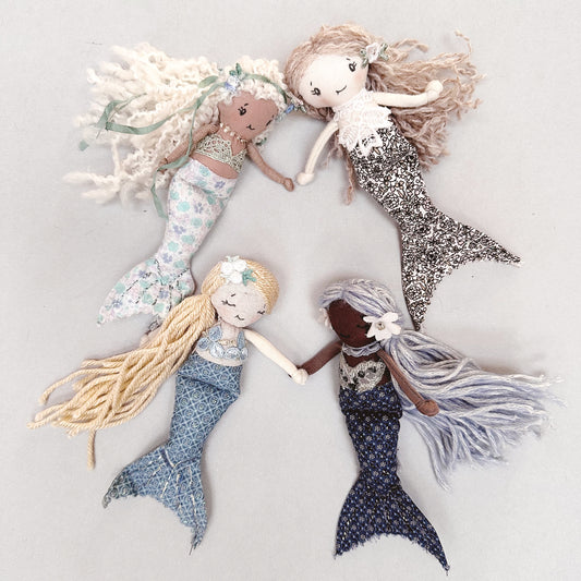Miniature Mermaids Pattern