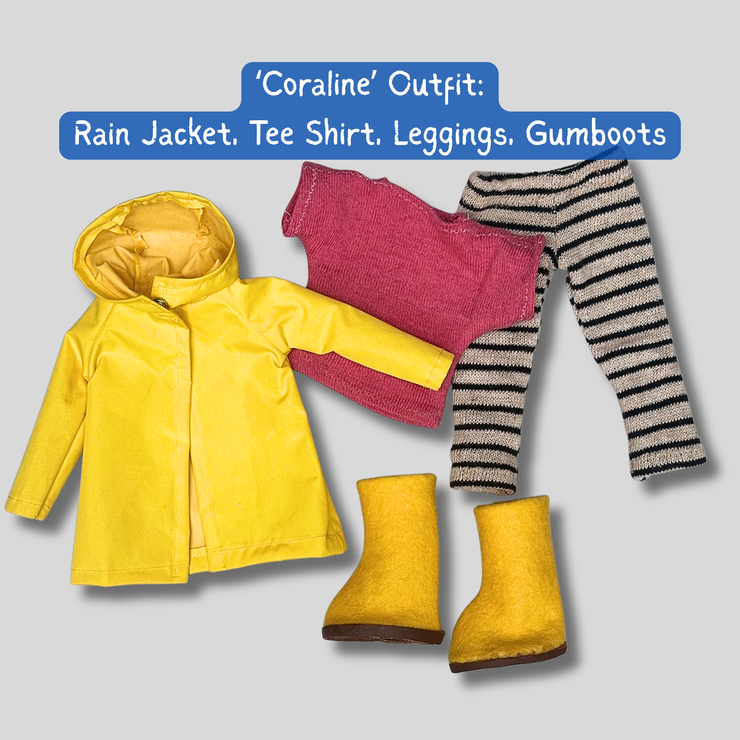 Storytime Doll + 3 Outfits Bundle