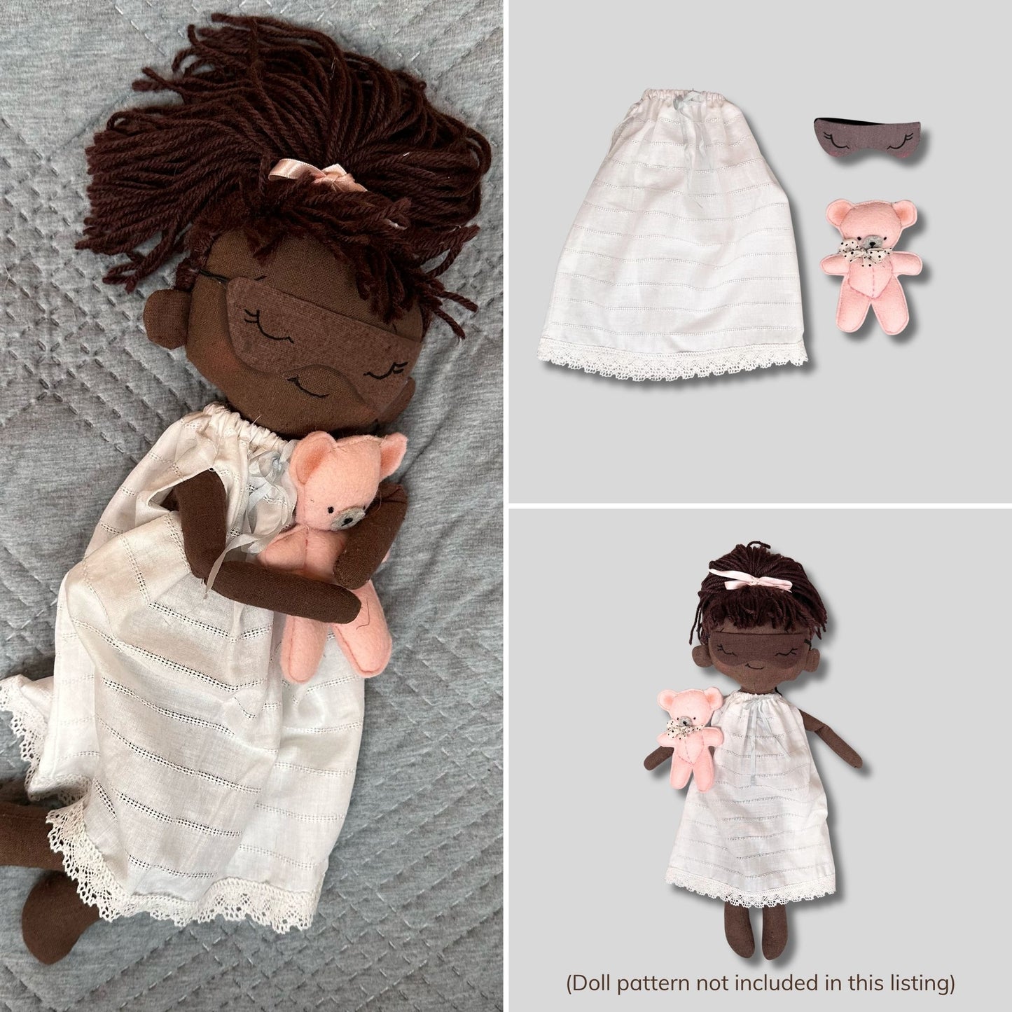 Nighty Night Outfit for 14 Inch Doll