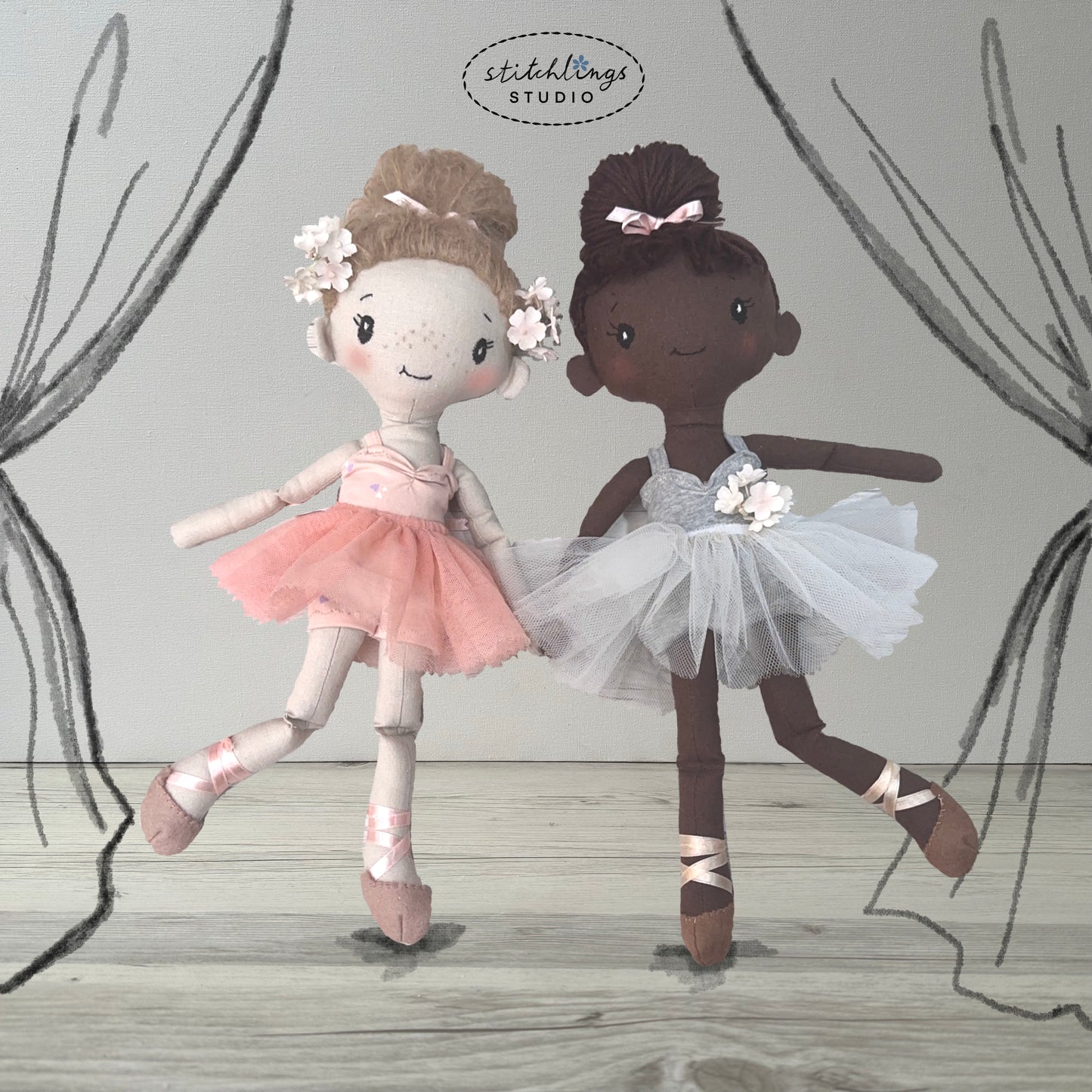 Ballet Outfit for 14" Doll