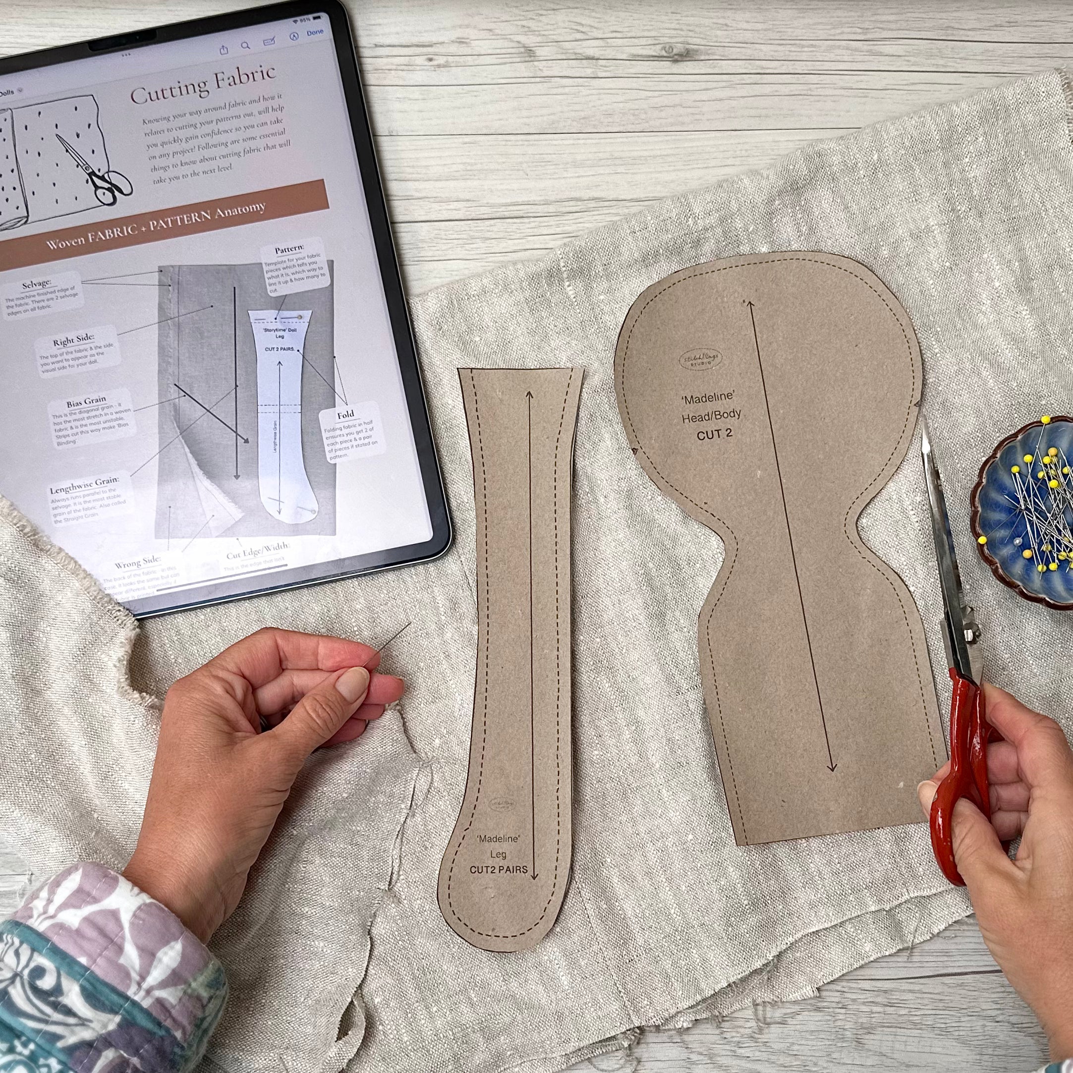 Ebook: Sewing Rag Dolls - A comprehensive beginner's guide