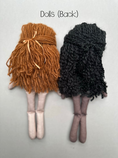 Printed Fabric Doll & Dollhouse Kit