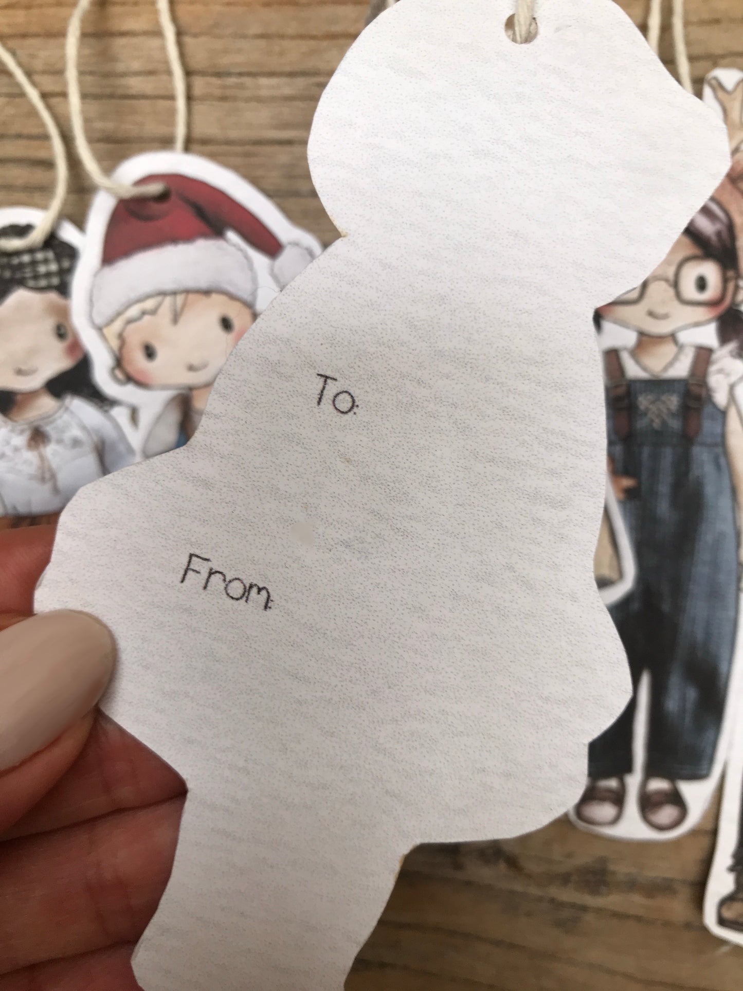 Christmas Kids Gift Tags