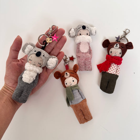 Bag Charm Dolls - Little Bears