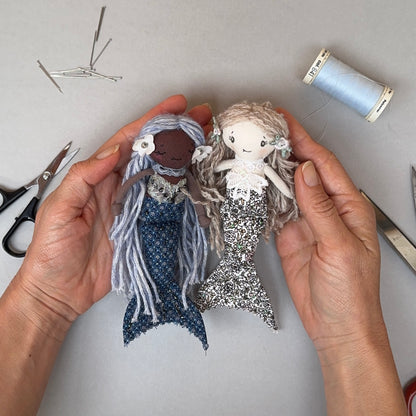 Miniature Mermaids Pattern