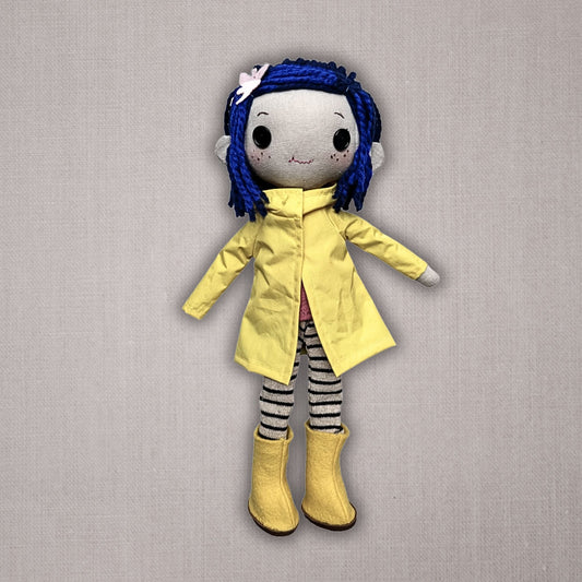 'Coraline' 14 Inch Doll Outfit Pattern
