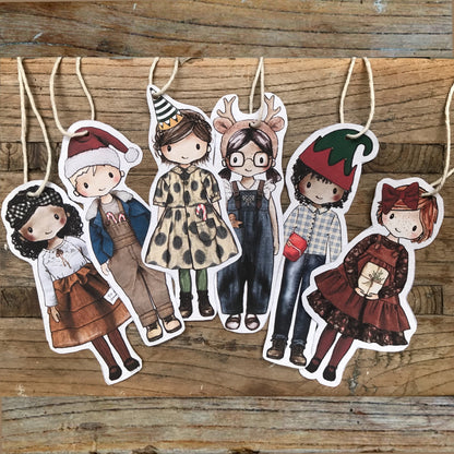 Christmas Kids Gift Tags