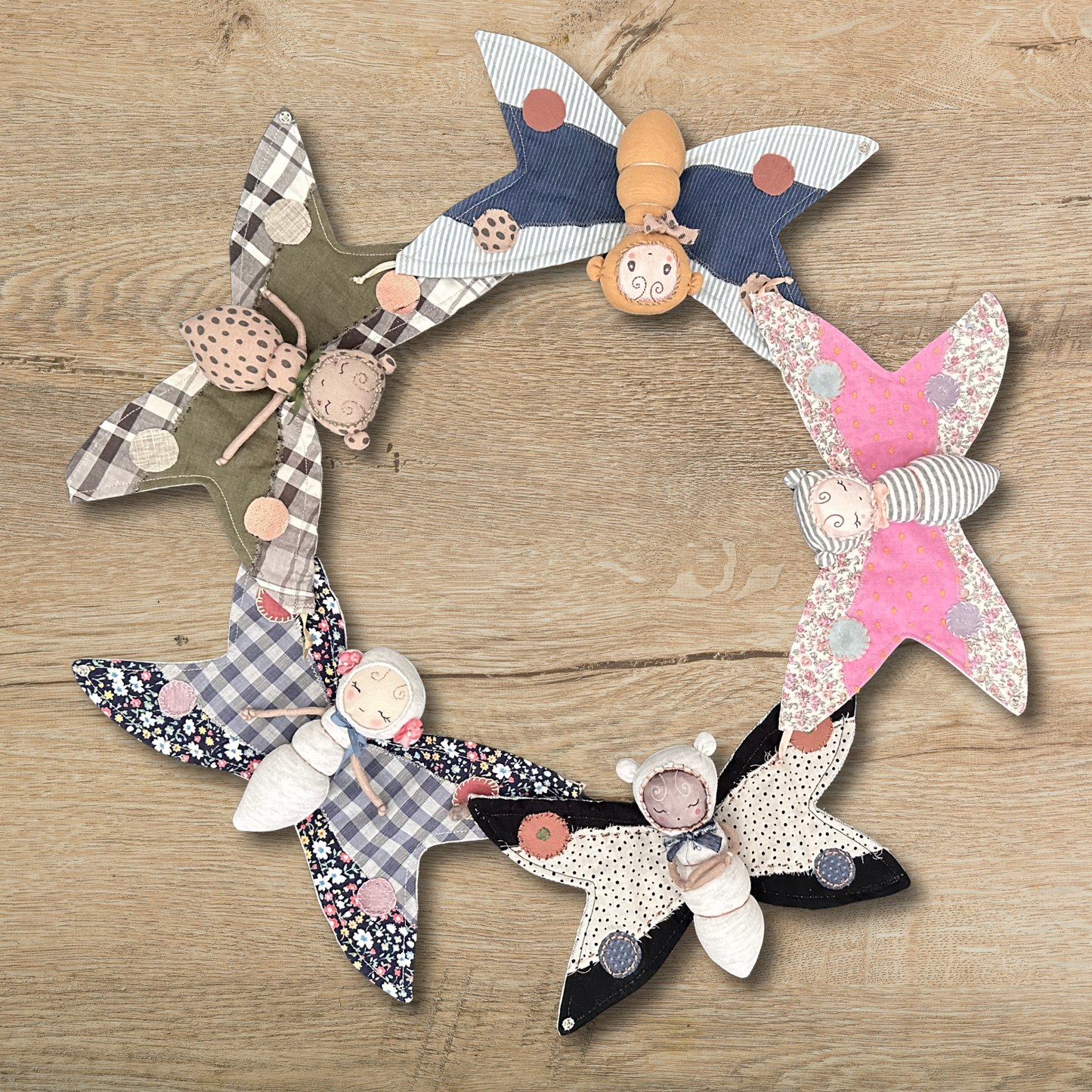 Butterfly Baby Cocoon Doll