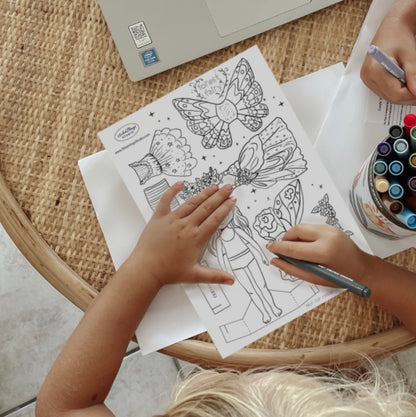 Paper Doll - Esmeralda the Forest Fairy