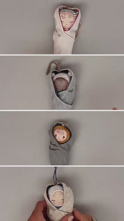 Butterfly Baby Cocoon Doll