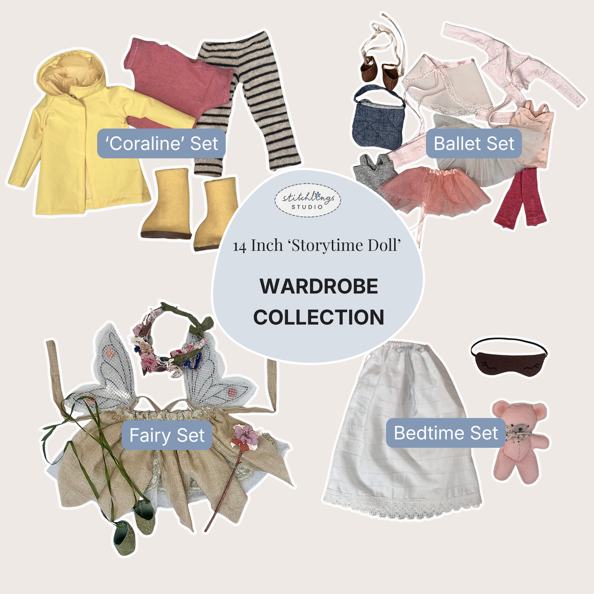 The Complete 14" Storytime Doll Collection
